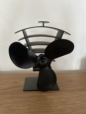 Valiant Ventum III Log Burner Stove Fan Black (FIR363)