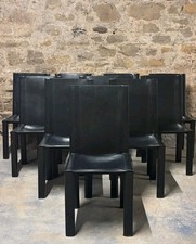 8 Matteo Grassi Black Leather