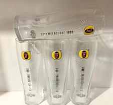 Fosters Lager Pint Glasses x 4