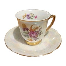 Vintage RGK Pearlescent Teacup