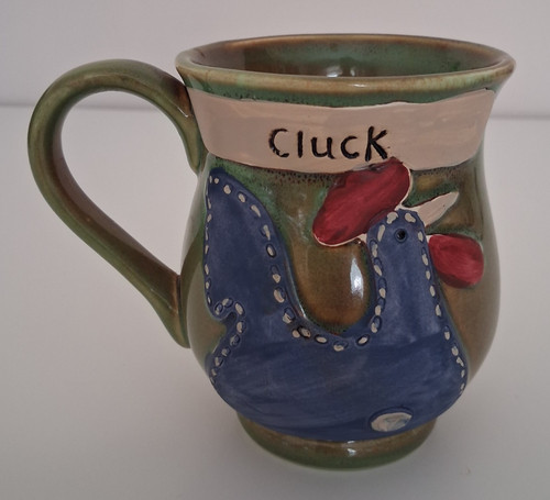 Cluck blue chicken cockerel - blue,