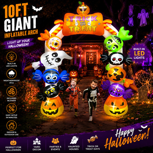 10ft halloween inflatable - halloween,