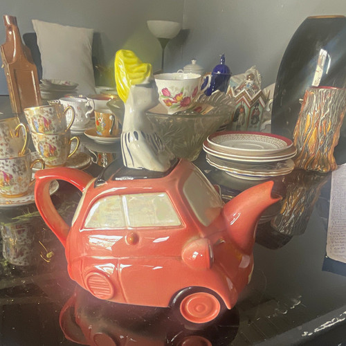 Novelty ceramic orange - novelty, car