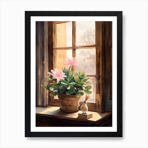 Easter cactus window art - easter, 4