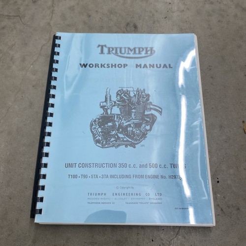 Triumph unit construction - unit,