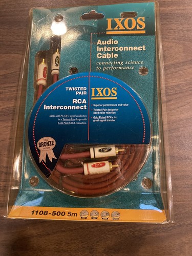 Ixos audio interconnect cable - ixos,