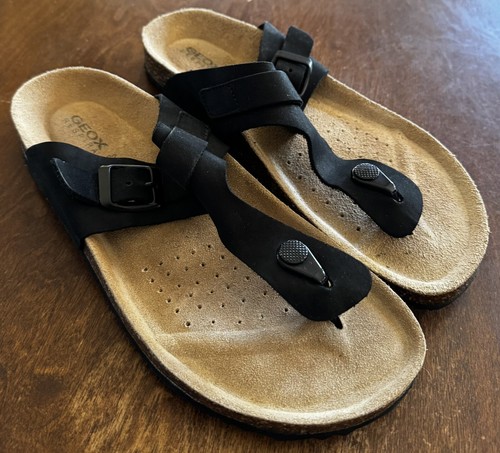 Geox respira black suede - geox,