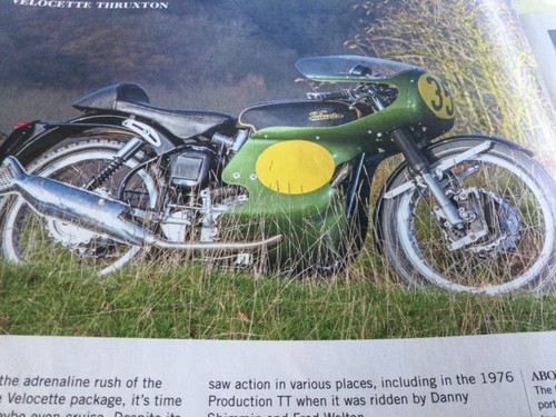 Velocette thruxton motorcycle - thruxton,