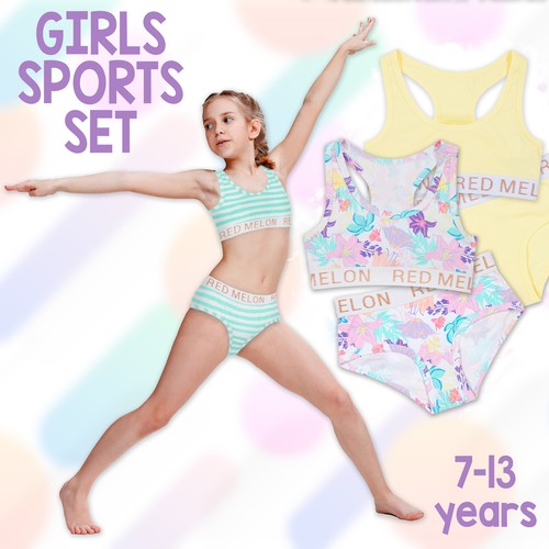Girls sports set - set, top
