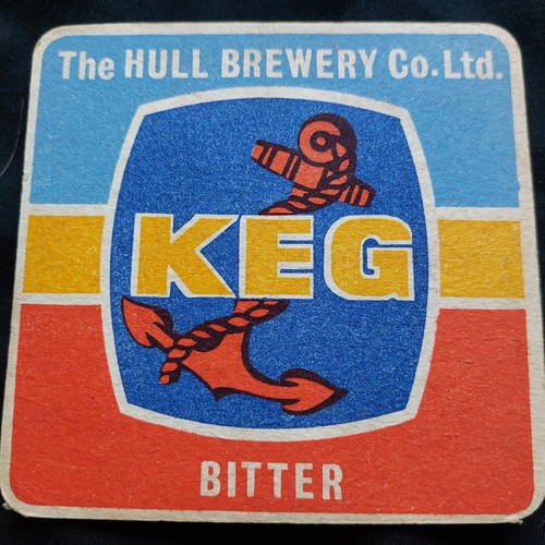 Hull brewery beer mat - mat, cat