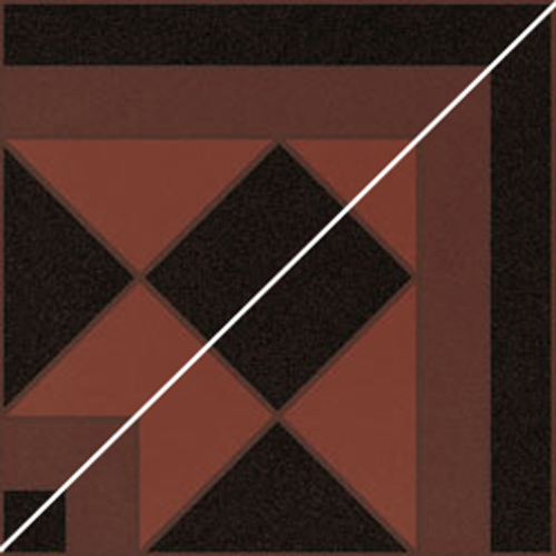 Victorian octagon terracotta - octagon,