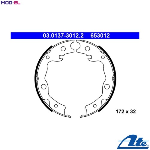 Brake shoe set parking - brake,