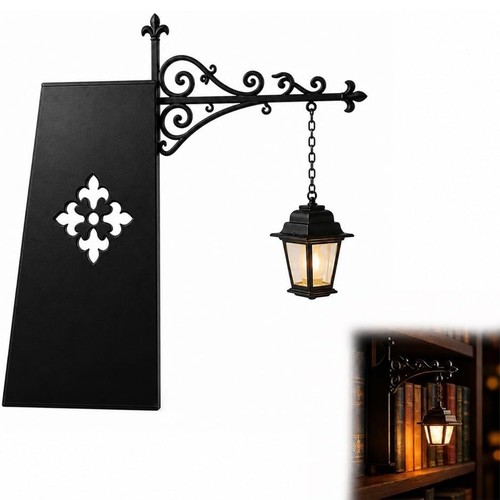 Mini library lantern - library,