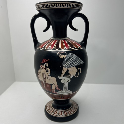 Greek pottery handpainted - greek,