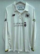 Gloucestershire 2022 Cricket Shirt New Balance Long Sleeve Mens Small S