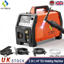 200Amp Cold TIG Welder 220V HF/Pulse/Spot TIG&MMA Welding Machine & Foot Pedal