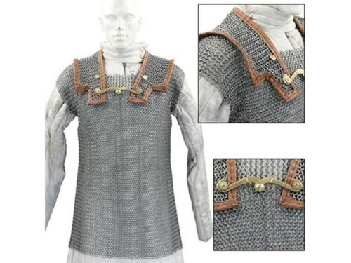 Medieval warrior lorica hamata - medieval,