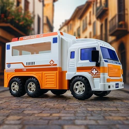 Ambulance rescue 999 toy - ambulance, truck