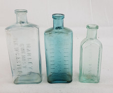 Glass medicine bottles - medicine,