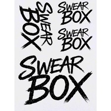 4 x 'Swear Box' Temporary