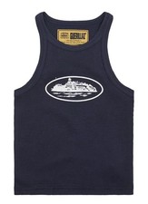 CORTEIZ VEST  NAVY WHITE Crop
