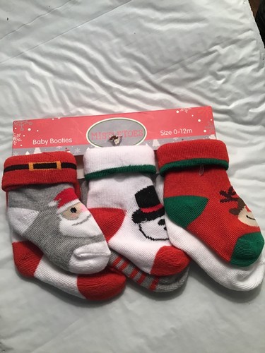 Holiday baby bootie socks - baby,