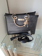 River Island Black Monogram