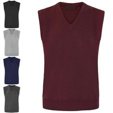 MENS SLEEVELESS KNITTED