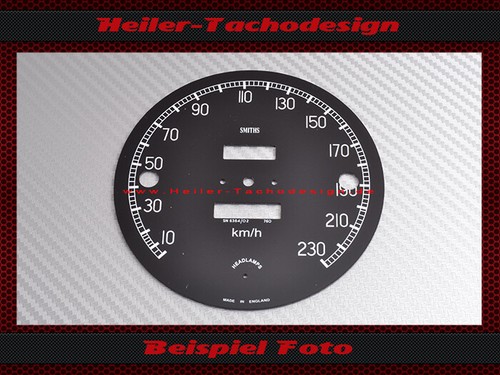 Speedometer disc for jaguar - speedometer,