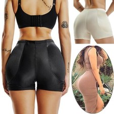 Padded Bum Pants Hip Enhancer Shaper Panty Butt Lifter Booty Boyshorts Underwear