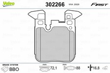 REAR BRAKE PAD SET DISC BRAKE