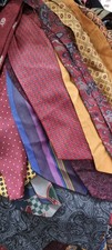 Job lot wholesale bundles of vintage cravats / ascots x10 / x30