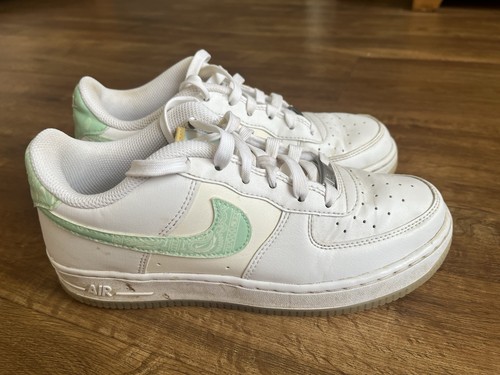 Girls white mint green nike - girls,