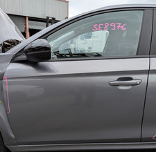 VAUXHALL CORSA F 2019 N/S PASSENGER SIDE FRONT DOOR IN GREY KCA