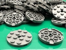 Lego plate round with - 4, 4