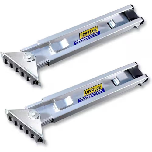 Permanent mount ladder leveler - permanent,