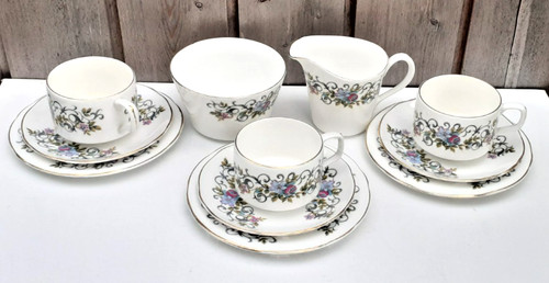 Vintage ashley bone china - ashley, tea