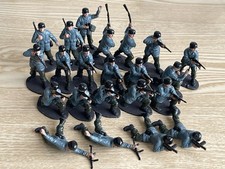 Vintage 1970s / 80s, Airfix, WW2 German Paratroopers, 1/32 Scale Toy Soldiers.