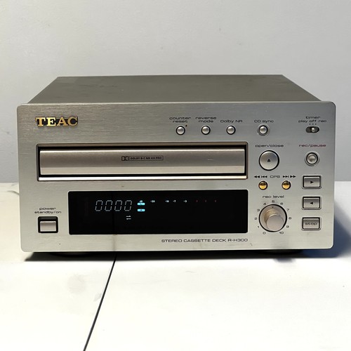 Teac h300 stereo cassette - teac, r-h300
