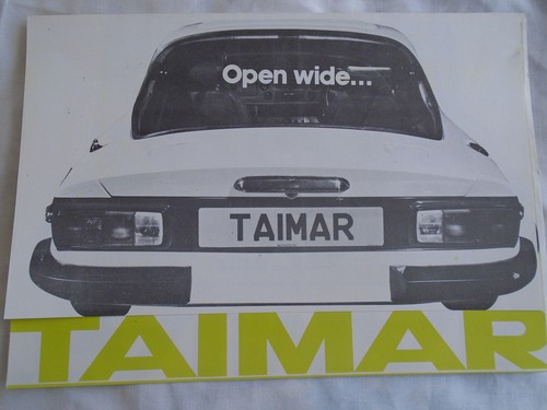 Tvr taimar brochure - tvr, 1976
