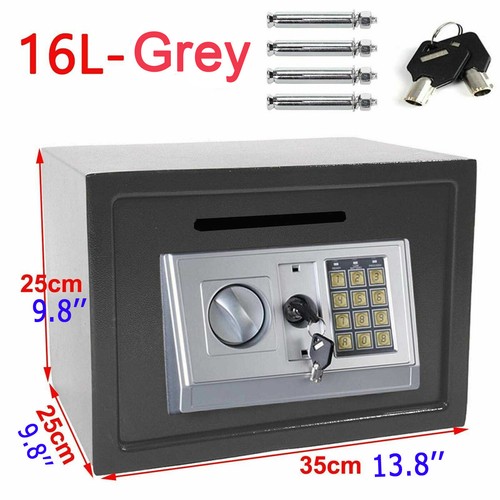 Small steel safe - small,