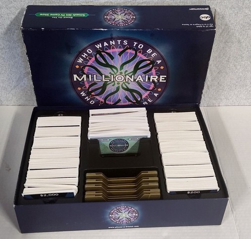 Who wants a millionaire - to,