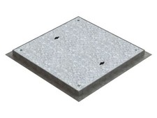600x600mm Opening Solid Top Manhole Cover - Sealed & Locking