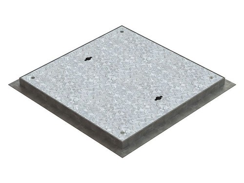 600x600mm opening solid - 600x600mm, top