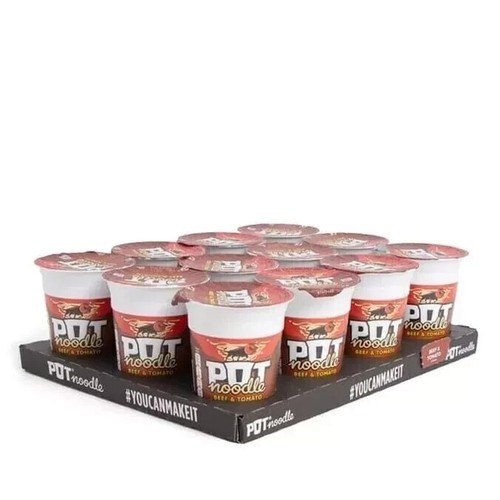 Pot noodle beef tomato - &,