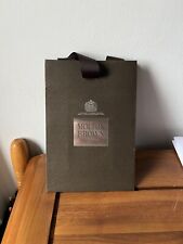 Molton Brown Small Iconic Brown Ribbon Paper Gift Shopping Bag 20x13.4x7cm