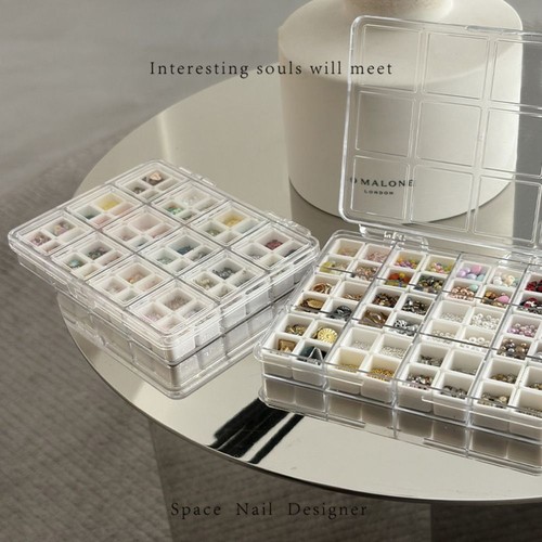 Plastic jewelry earring box - box, 48