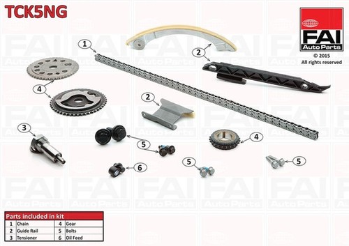 Timing chain kit for - for, opel