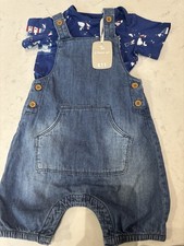 Boys' Dungaree Set 9-12 Months