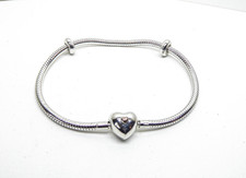 Clogau Gold Sterling Silver & Rose Gold Heart Milestones Bracelet 19cm